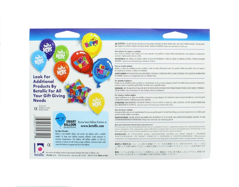 Betallic Rainbow Balloon - Image 3